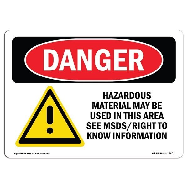 OSHA Danger Sign, 5